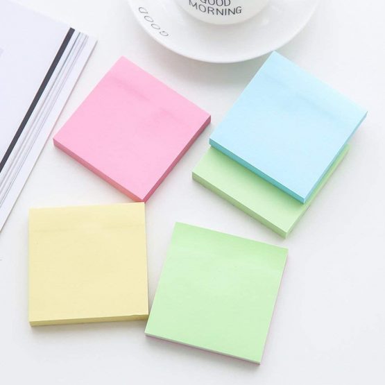 Early Buy Self-Stick Notes Sticky Notes 100 Sheets/Pad 6 Candy Colors 3 inch X 3 inch 6 Pack - Image 3