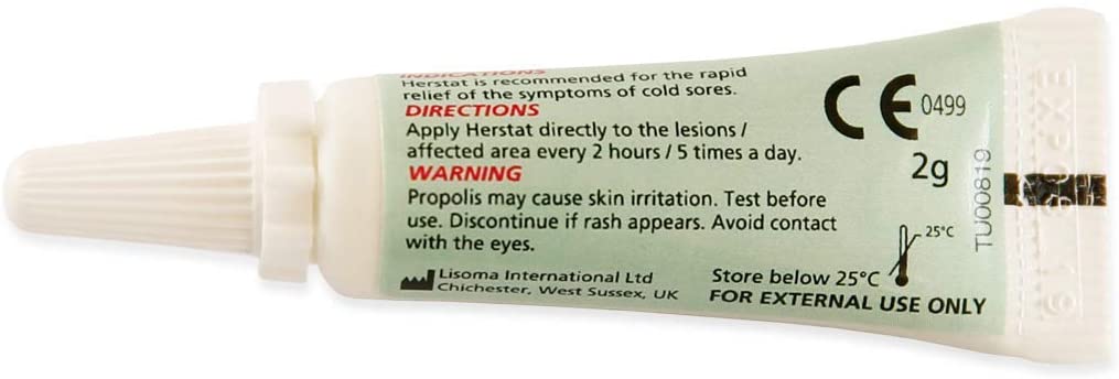 Herstat Cold Sore Cream, Clear, Small - Image 4