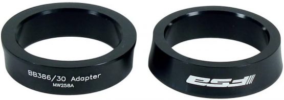 FSA Mega Evo Spacers BB30 386Evo Mega Exo BB Adapter - Black