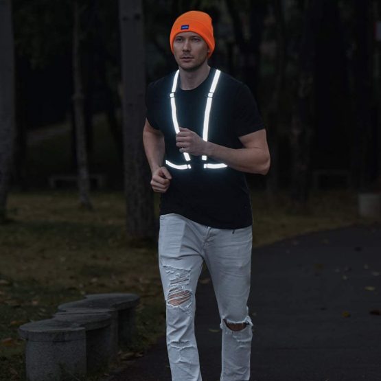 AYKRM Multiple colors optional High Visibility hi vis Reflective running safety Vest - Image 2