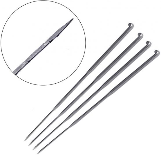 Dokpav 30PCS Felting Needles of 3 Sizes with 1 pc Handle Wood Felt Tool, Felt Needle Tool, Felting Starter Kit, Needle Felting Stitch Punch Tool, Wool Felt Needle for DIY Toys Craft Make Felt Animals - Image 2