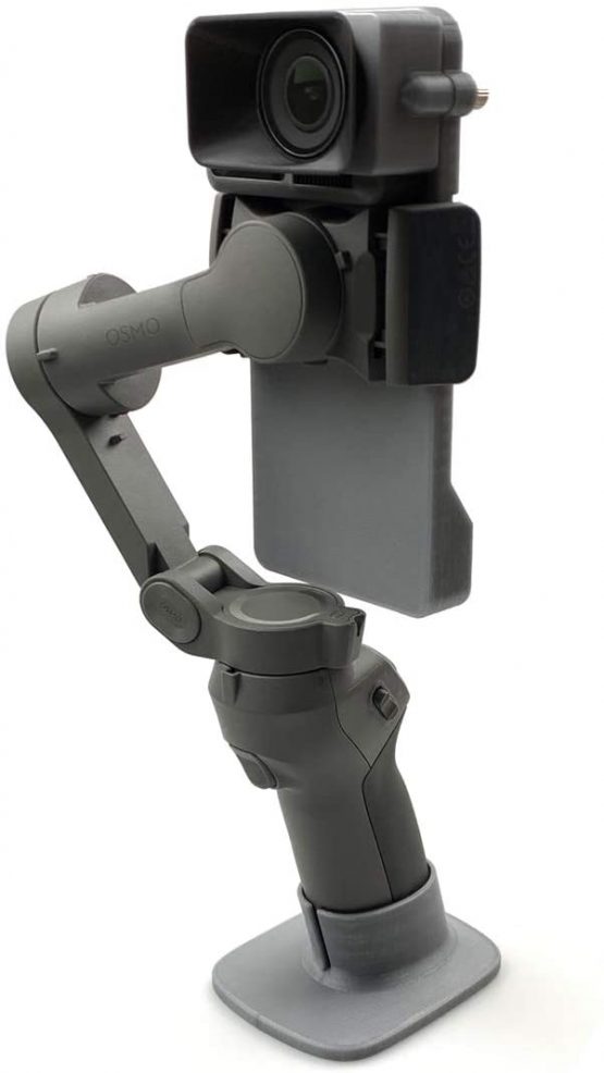 Hensych Switch Mount Plate Adapter for OSMO Action Camera,Compatible with OSMO Mobile 3 Handheld Gimbal Stabilizers - Image 3
