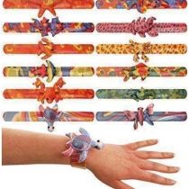 HENBRANDT 24 Assorted Bracelet Snap Animals