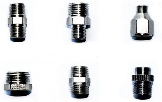 ABESTAIR 6 pcs Airbrush Hose Adaptor Set