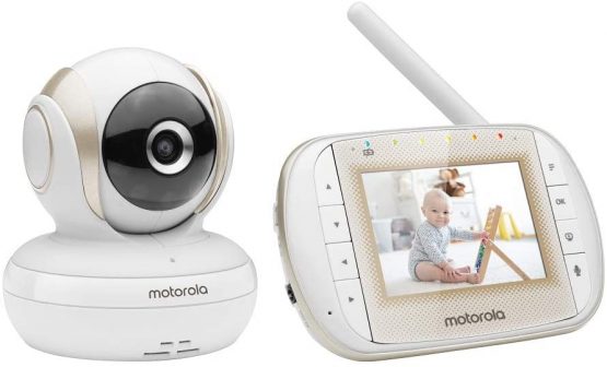 Motorola MBP30A Video Baby Monitor with 3" Handheld Parent Unit and Remote Pan Scan - Image 2