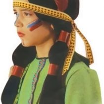 Dress Up America Kids Indian Girl Wig