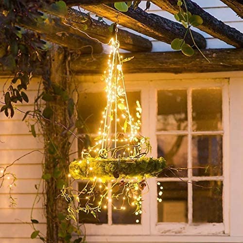 Lezonic Solar String Lights Outdoor, 2Pack Total 240 LED/80FT Solar Garden Lights Waterproof - Image 2