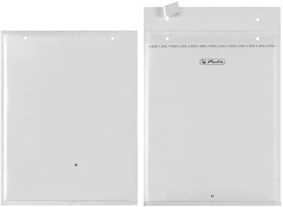 Herlitz 10917425 Padded Envelope H/8, 27 x 36 cm FSC Mix Paper, PE Liner, Pack of 2) - Image 4