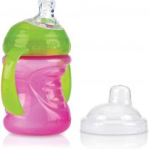 Nûby - Swirl Non-Drip Cup – -240 ml-6 m Pink