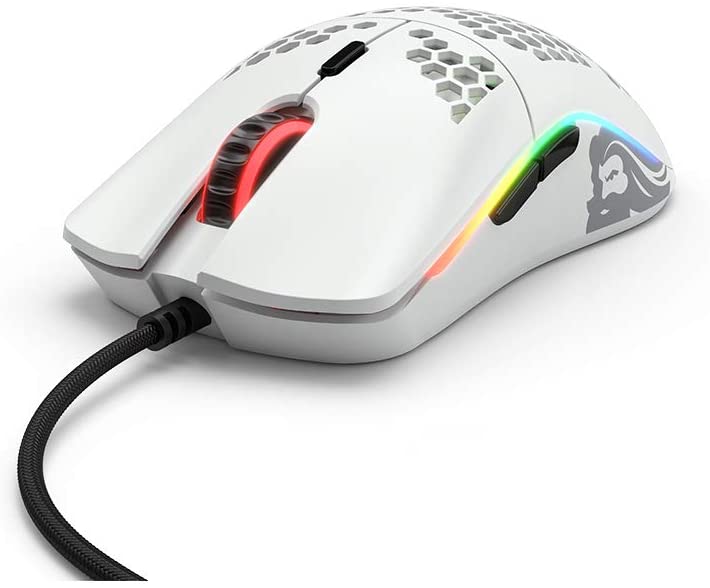 GLORIOUS Gaming Model O Wired Gaming Mouse, 67g Superlight Honeycomb Design, RGB, Pixart 3360 Sensor, Omron Switches