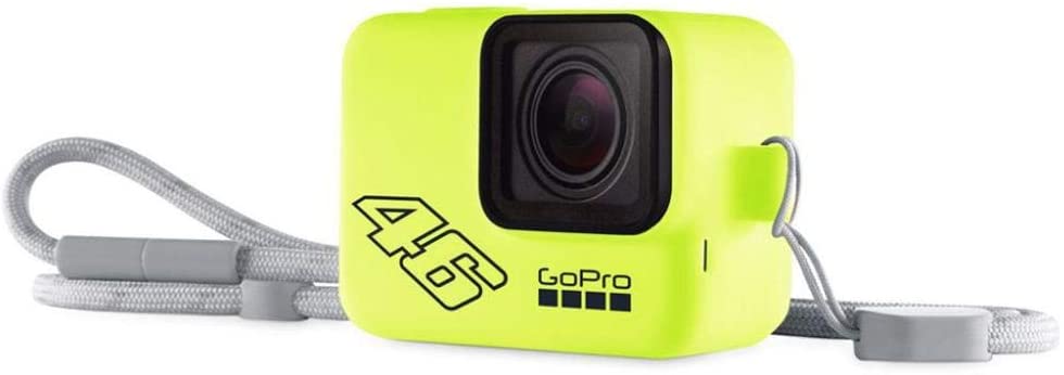 GoPro Hero 5/6/7 Sleeve and Adjustable Lanyard Kit - Neon Yellow