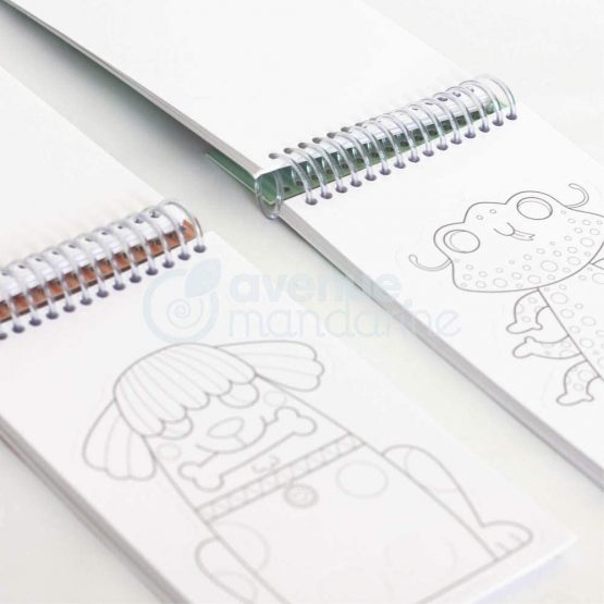 Avenue Mandarine Graffy Pre-Cut Finger Puppets to Colour In (24 Cards) - Dragons and Knights - Image 4