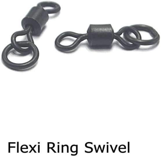 NEWSHOT 10 Set Ronnie Rigs -Teflon Barbed Hook Quick Change Swivels Hook Stops Shrinking Tube Made Hair Combi Rig Carp Pop Up Coarse Fishing - Image 4