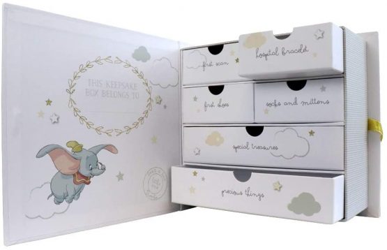 Disney Dumbo - Magical Beginnings Paperwrap Keepsake Box - 6 Drawers, 200 g - Image 3