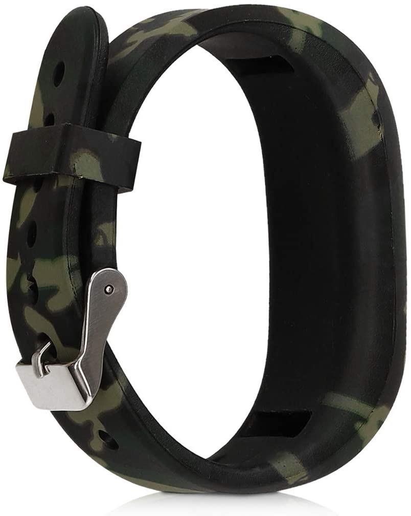 kwmobile 2x Silicone Straps Compatible with Garmin Vivofit jr. / jr. 2, Set of 2 Fitness Tracker Replacement Watch Band Strap - Image 4