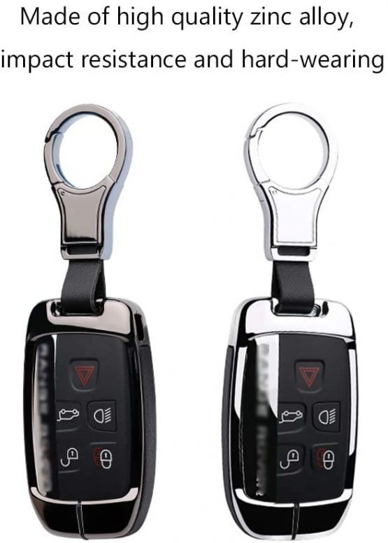 Custodia Portachiavi TPU Per Land Rover E Jaguar | Ontto Rossa, Modello Per Range Rover Evoque, Velar, Discovery 5