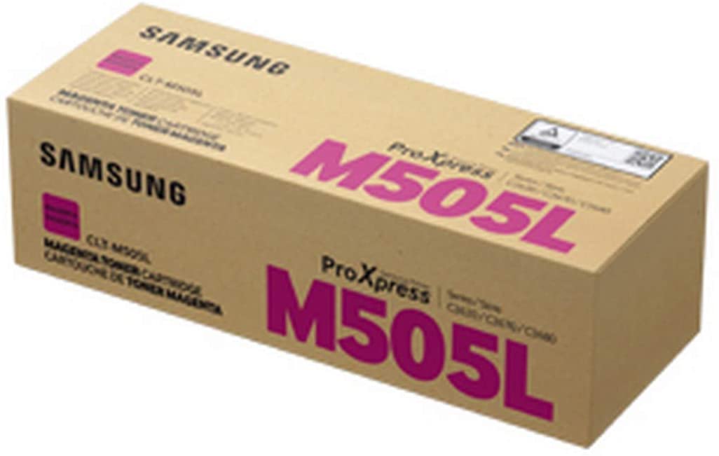 Samsung CLT-M505L Toner Cartridges - Magenta, High Yield