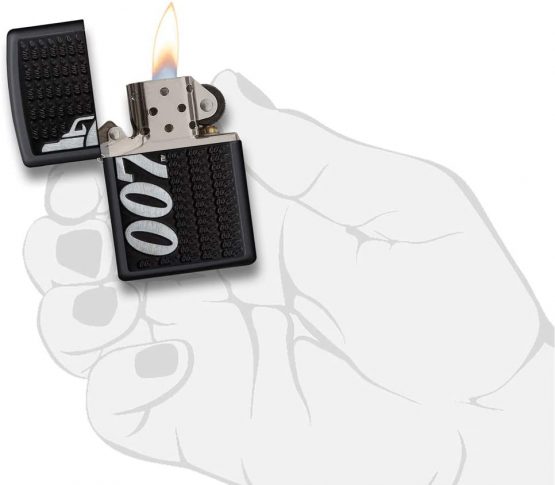 Zippo James Bond Officially Licensed Zippo Lighters - Windproof, Durable, Lifetime Guarantee - Image 3