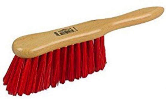 6" (150mm) British made stiff bristle PVC hand brush by HILLS / HERREWEGE BRUSHES