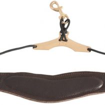 UCTOP STORE High Quality Adjustable Tenor Leather Alto Saxophone Strap with Golden Metal Hook Cattlehide Sax Aiguillette Strap Comfortable and Durable