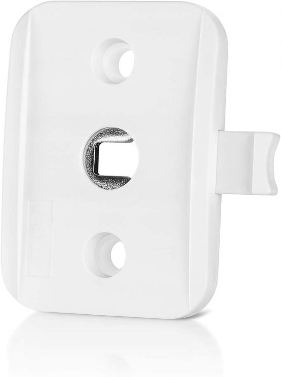 REER Children's Safety Catch Lock for Balcony Doors/Windows, White