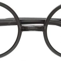 Unique Party 59071 Warner Bros Harry Potter Plastic Glasses Favor | Lenseless | Black | 4 Pcs