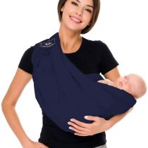 Cuby Baby Carrier Baby Slings for Newborns and Breastfeeding (Blue)