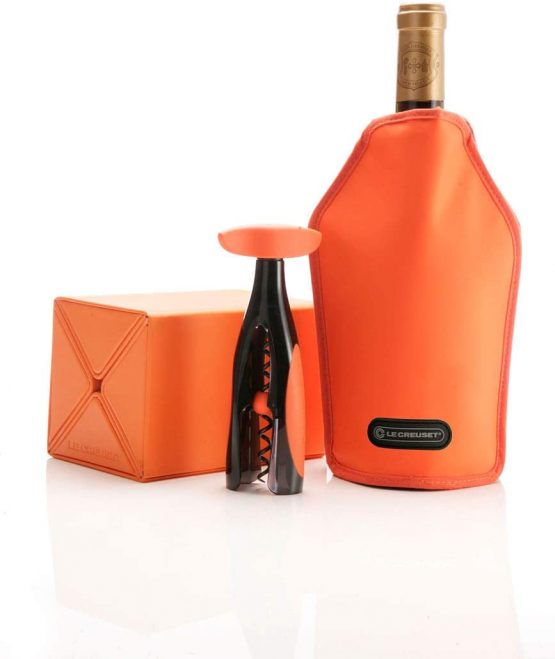 Le Creuset WA126L-2 Wine Accessories Wine Bottle Cooler - Volcanic - Image 3