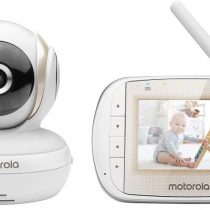 Motorola MBP30A Video Baby Monitor with 3" Handheld Parent Unit and Remote Pan Scan