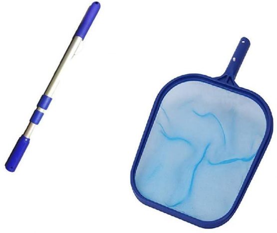SUDS-ONLINE Swimming Pool Net, Leaf Skimmer with Telescopic Handle for Pools and Spas - Image 2