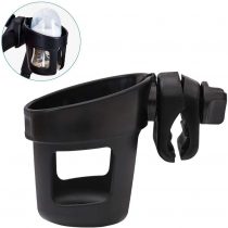 Stroller Cup Holder,Adjustable Universal Pushchair Cup Holder,360 Degrees Rotation,Bottle Holder for Stroller, Drink and Coffee,Suitable for Strollers and Bicycles