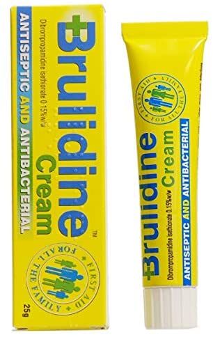 Brulidine Antiseptic and Antibacterial Cream 25g
