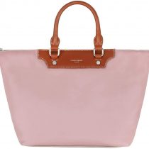 David Jones - Women's Nylon Tote Bag - Waterproof Shoulder Bag - Foldable Shopper Handbag Large Capacity - Zipper Crossbody Bag - Casual Elegant Work Travel City