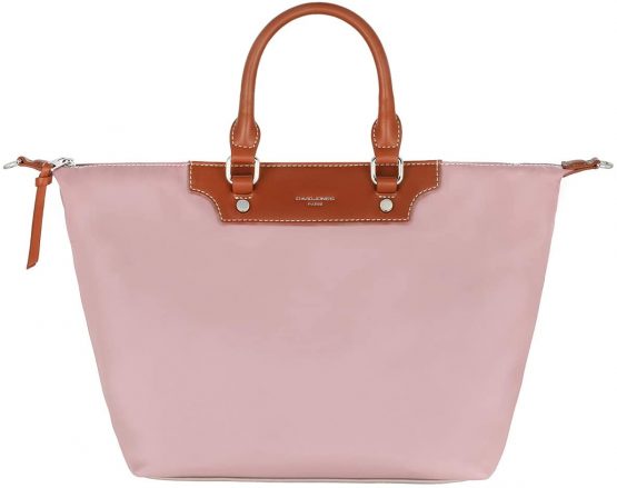 David Jones - Women's Nylon Tote Bag - Waterproof Shoulder Bag - Foldable Shopper Handbag Large Capacity - Zipper Crossbody Bag - Casual Elegant Work Travel City
