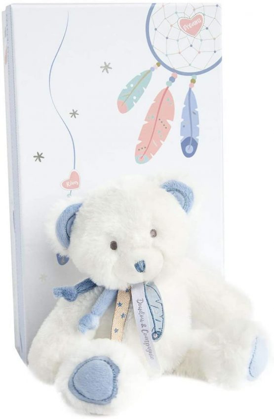 Doudou et Compagnie ATTRAP-Reve DC3473 Blue Bear 22 cm