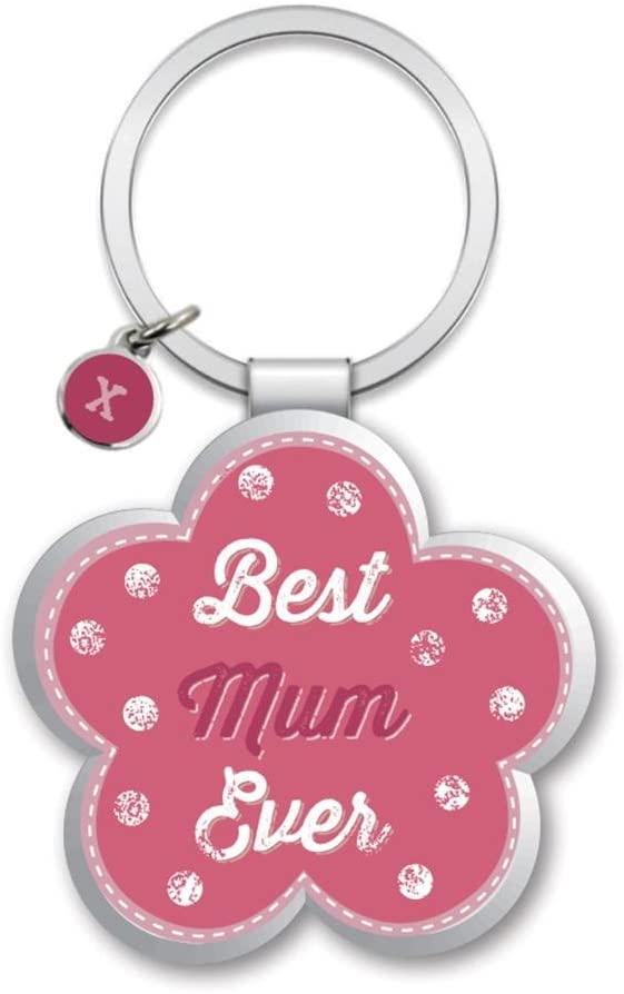 Little Wishes Mum Metallic Keyring - Gift Idea