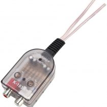 Suuonee Audio Converter, Car Stero Adjustable Speaker High To Low RCA Line Audio Impedance Converter