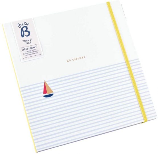 Busy B Travel File - store keepsakes from up to 12 holidays