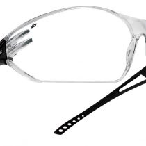 Bolle SLAPSI Slam Spectacles PC Frame Anti-Scratch and Fog Lens, Clear/Black