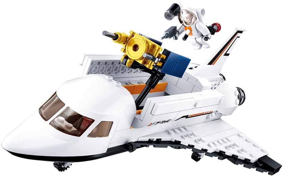 Sluban SPACE - SPACE SHUTTLE (231PCS), Multicolor, 56.5 cm x 58 cm x 34 cm - Image 2