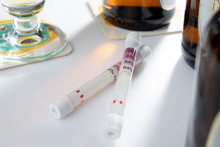 2 x Alcohol Breathalyzer Breathalyser Breath Tester Kit UK & EU