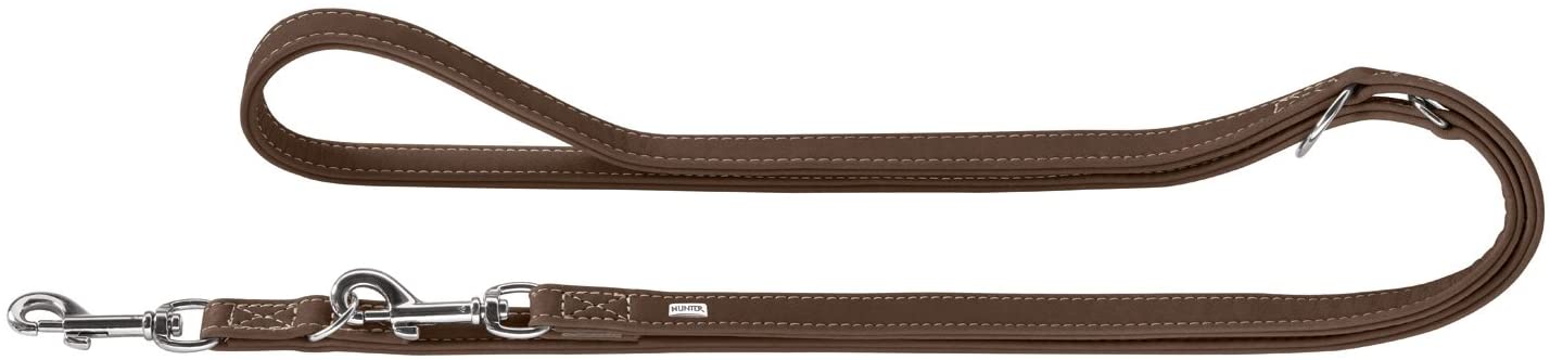 Hunter Training Leash for Dogs Hunting 200 x 18 cm, Brown