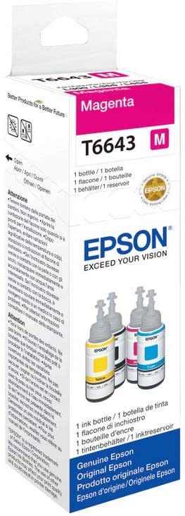 Epson EcoTank 664 Magenta Genuine Ink Bottle, Single - Image 2