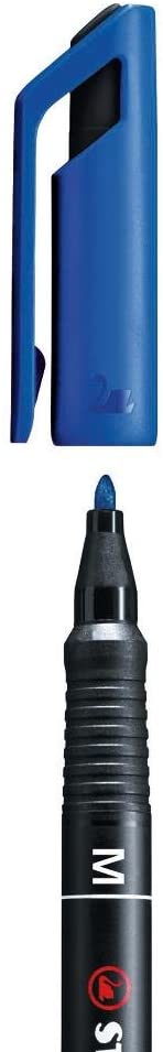 Stabilo 1 mm Permanent Marker - Blue - Image 2