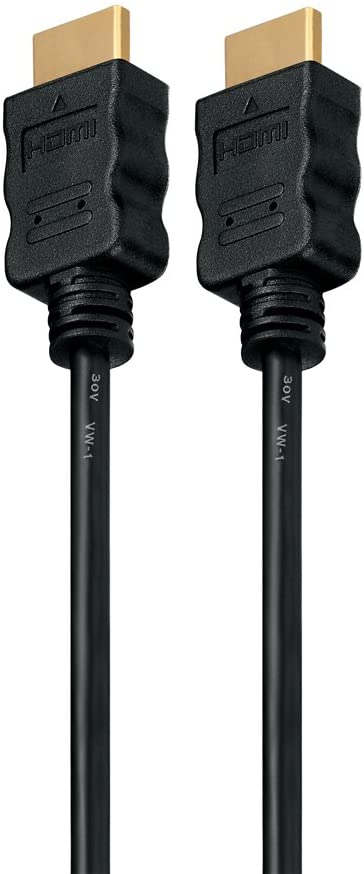 Hdsupply x HC000 Xxxe HDMI Cable with Ethernet - HDMI (19 Pin) to HDMI A Male A Male 19-Pin Pin, Double Shielded, Gold-plated contacts - Image 2