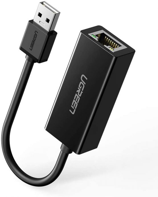 UGREEN Ethernet Adapter USB 2.0 to 10/100 RJ45 Network Lan Wired Adaptor Compatible with Switch, WiiU, Macbook, Chromebook, Surface Pro, Windows 11,10, 8.1, Mac OS 10.13, Linux