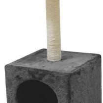 CROCI Hamburg Cat Scratcher, 30 x 30 x 60 cm, Grey