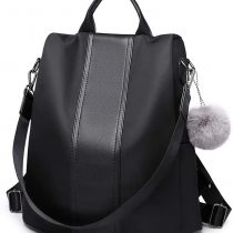 Miss Lulu Women's Backpacks Fashion Rucksack Shoulder Bags Nylon with Casual Anti-Theft