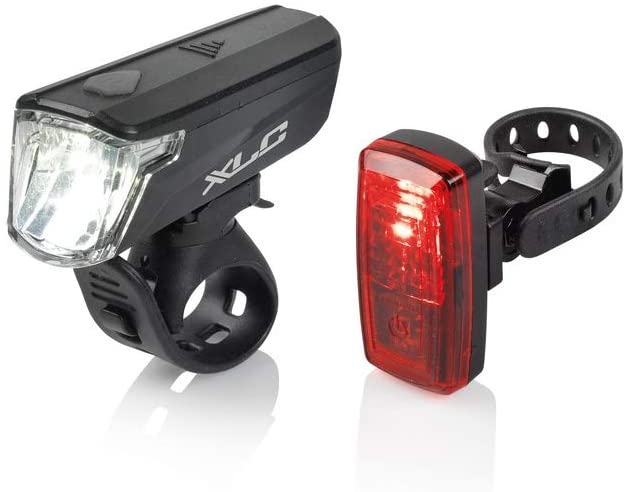 XLC Unisex - Adult Comp Light Set Capella CL-S20, Black, One Size