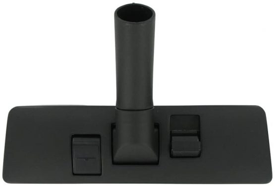 Numatic 32 x 300 mm High Quality Universal Black Plastic Dual Pedal Floor Tool Nozzle with Extended Neck